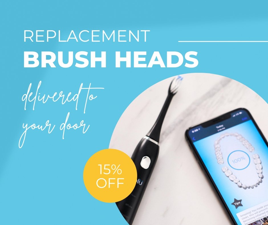 Replacement Brush Heads | BLU Toothbrush