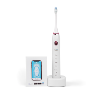 BLÜ Smart Toothbrush & App (White Rose)