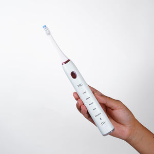Blu Smart Toothbrush and App (White Rose)