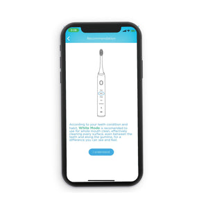 BLU Smart Toothbrush and APP (White Rose) - BLU Toothbrush